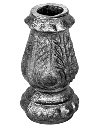 Кованый элемент Вставка в балясину, 70x37, кв:12 вес: 0.145 кг.