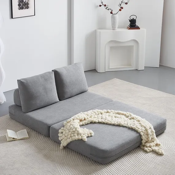Диван Флекс двухместный раскладной серый