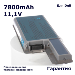 Аккумулятор iBatt 7800mAh, для DF192 FF231 CF623 DF230 FF232 HX306 CR160 DF249 MM160 MM165 GR932 451-10308 CF704 GX047 CF711 CW666 CW674
