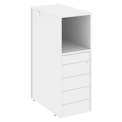 Оникс Тумба 5 ящиков TIP-ON проходная, средняя O.R-TV-5 TIP  436*767*1185