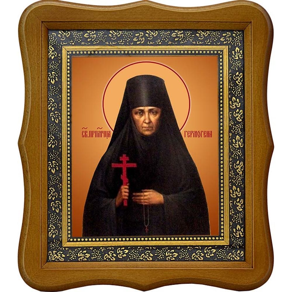 Гермогена Кадомцева, преподобномученица, монахиня. Икона на холсте.
