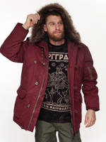 Куртка-Парка Варгградъ мужская бордо "Русколань"