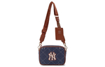 MLB PVC Camera Bag, Shoulder Bag, Crossbody Bag Regular Unisex Denim Blue