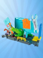 Набор Хот Вилс Атака аллигатора в гараже FNB06