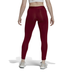 Женские теннисные брюки adidas 3 Stripes Tight Women - Red