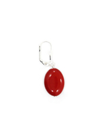 Серьги из коралла kose001-ov