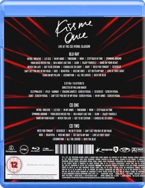 Kylie Minogue / Kiss Me Once Live At The SSE Hydro (Blu-ray+2CD)