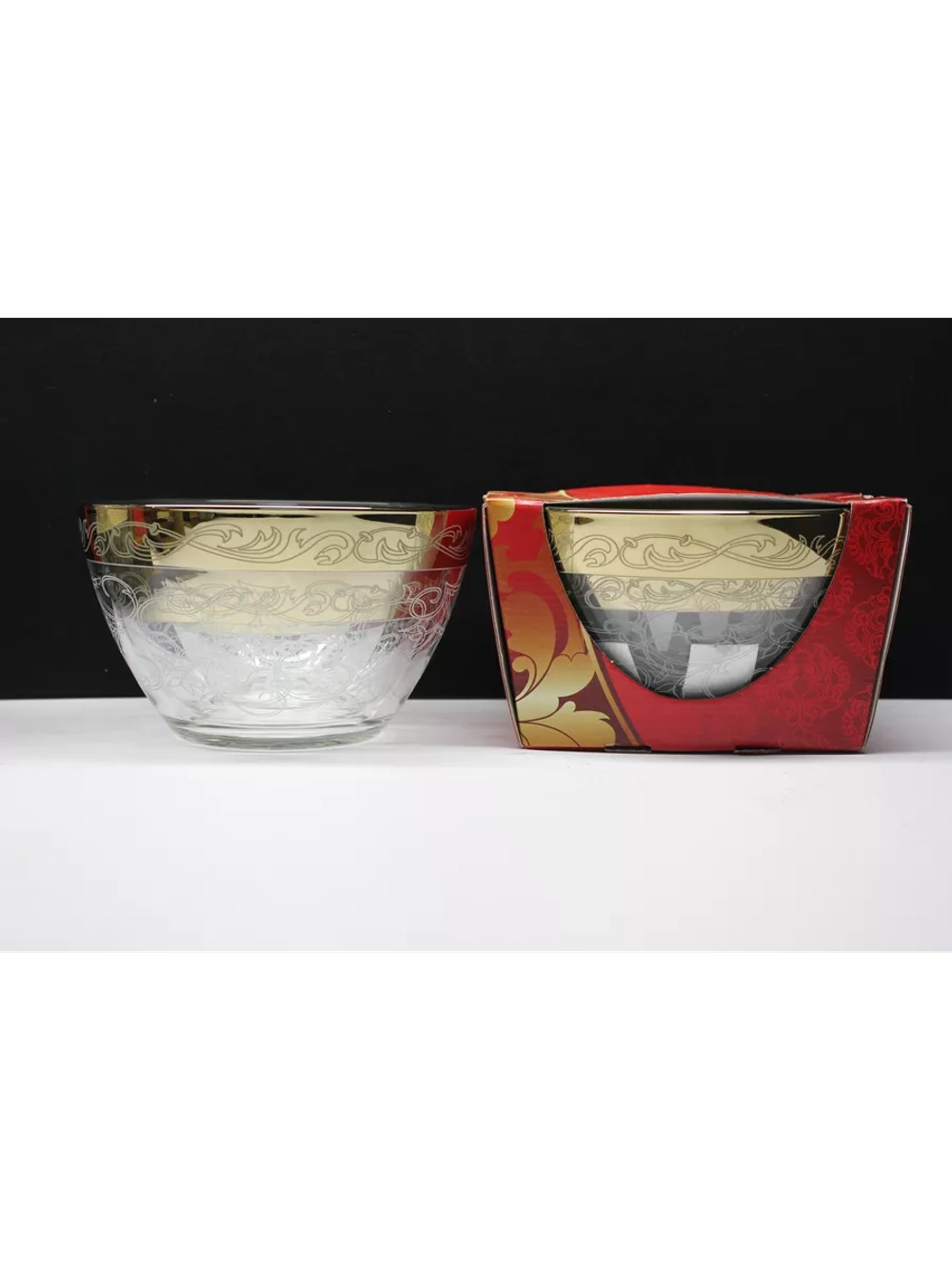 Набор салатников стеклянный 3 шт