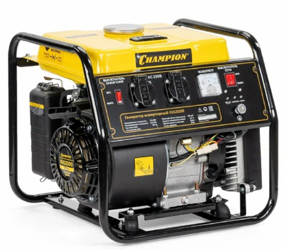 Генератор бензиновый CHAMPION IGG3200 инверторный