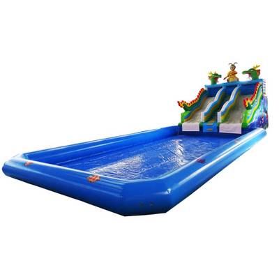 Горка для бассейна "Спуск дракона" 8*6*8 м