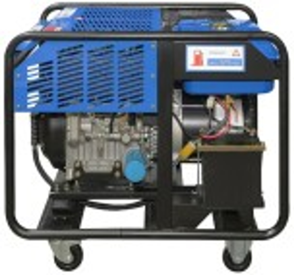 Генератор дизельный с воздушным охлаждением ТСС SDG10000EHA открытая 100137