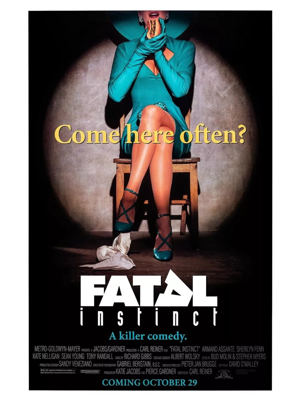 Фатальный инстинкт (1993) (DVD-R)