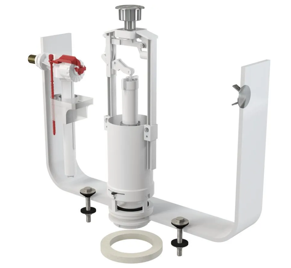 Арматура запорная ALCAPLAST 3/8" боковая лат.шток