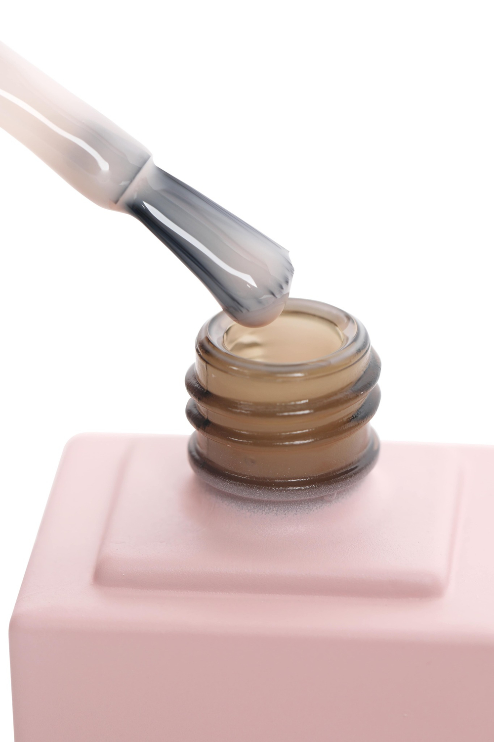 E.MiLac Base Gel Молочный розовый №07, 9 мл.
