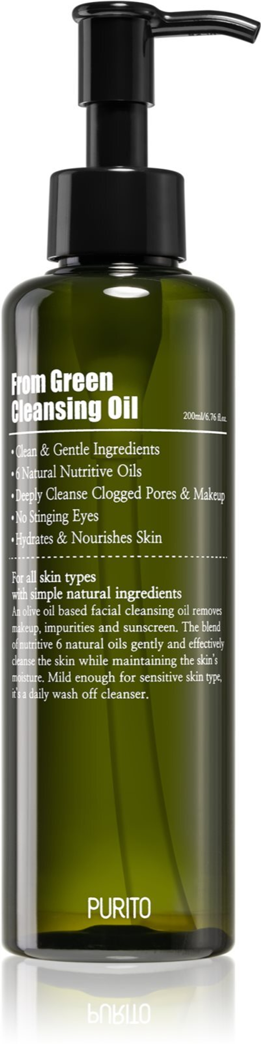 Purito From Green - очищающее масло для лица /   200  ml  / GTIN 8809563100255