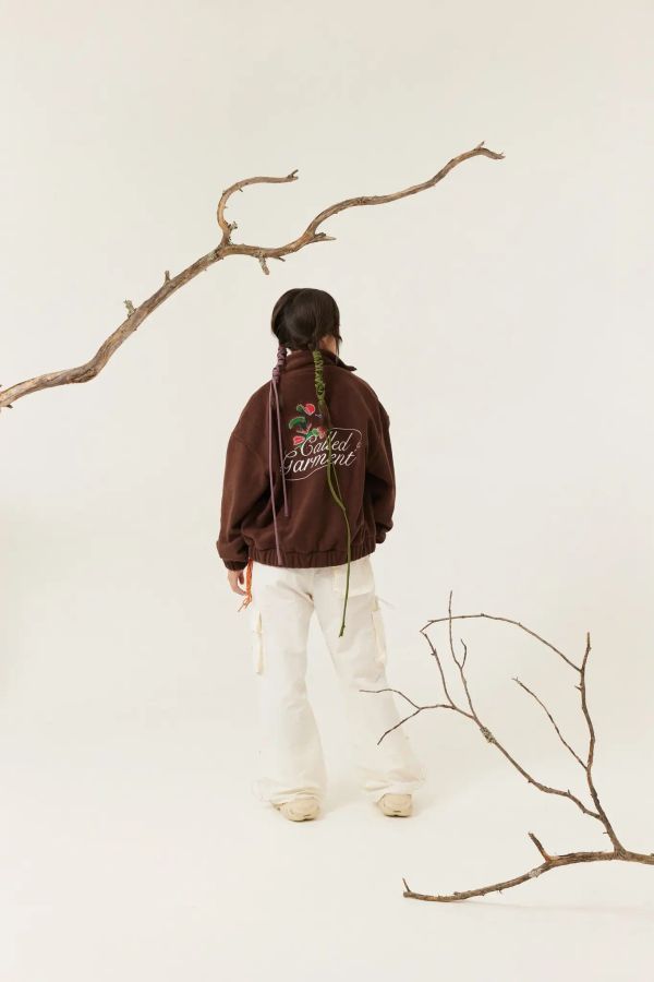 Куртка Флисовая FCF Logo Jacket
vol.2 коричневая - фото 13