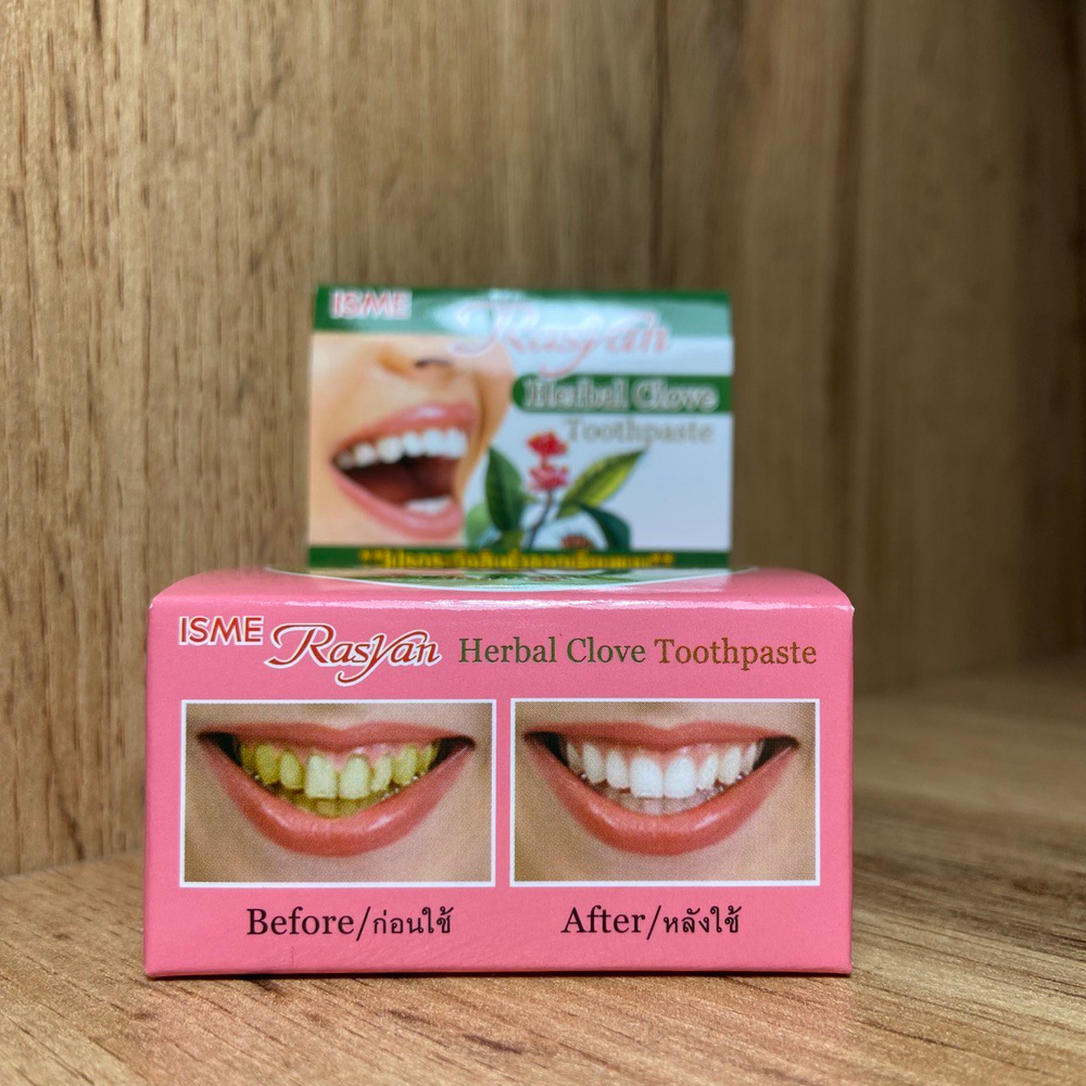 Зубная паста Rasyan Isme с экстрактом гвоздики Herbal Clove Toothpaste 25 г