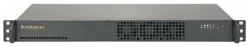Сервер Supermicro SuperServer 5019S-L без процессора/без ОЗУ/без накопителей/1 x 200 Вт/LAN 1 Гбит/c
