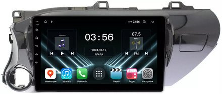 Магнитола Toyota Hilux 8 2015-2023+ - FarCar 588/1077M на Android 13