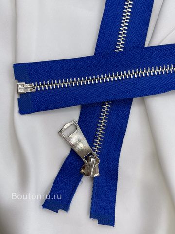 Молния синяя серебро