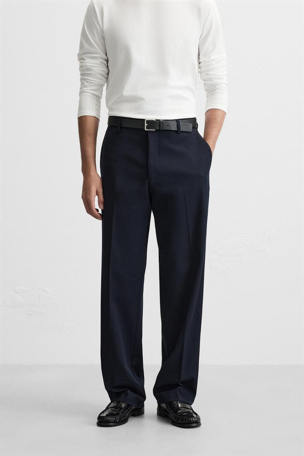 ZARA БРЮКИ, МОРСКОЙ СИНИЙ