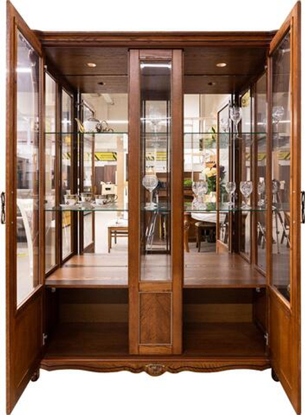 Шкаф-витрина 3д «Алези» П1.350.0.05 (П350.05)