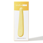 Желтый вибратор iroha Fit Mikazuki - 17,7 см. (Цвет: желтый)