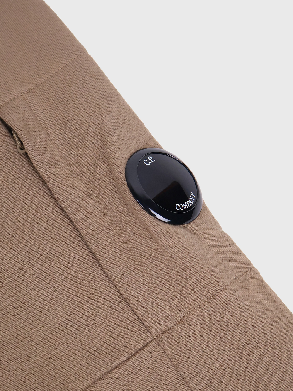 Свитшот на молнии C.P. Company Diagonal Raised Half Zip Beige