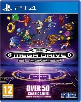 PS4 SEGA Mega Drive Classics CUSA-09771 (Английская версия)