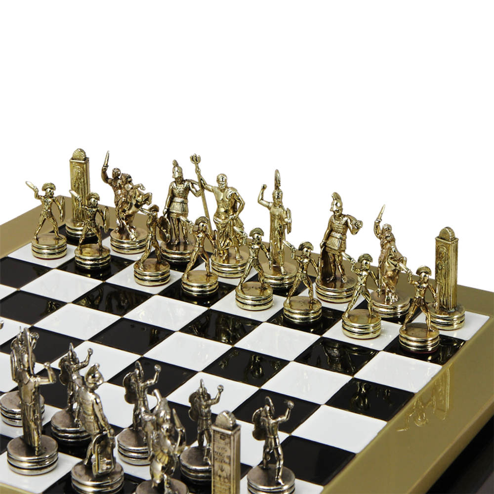 Manopoulos Шахматный набор Троянская война