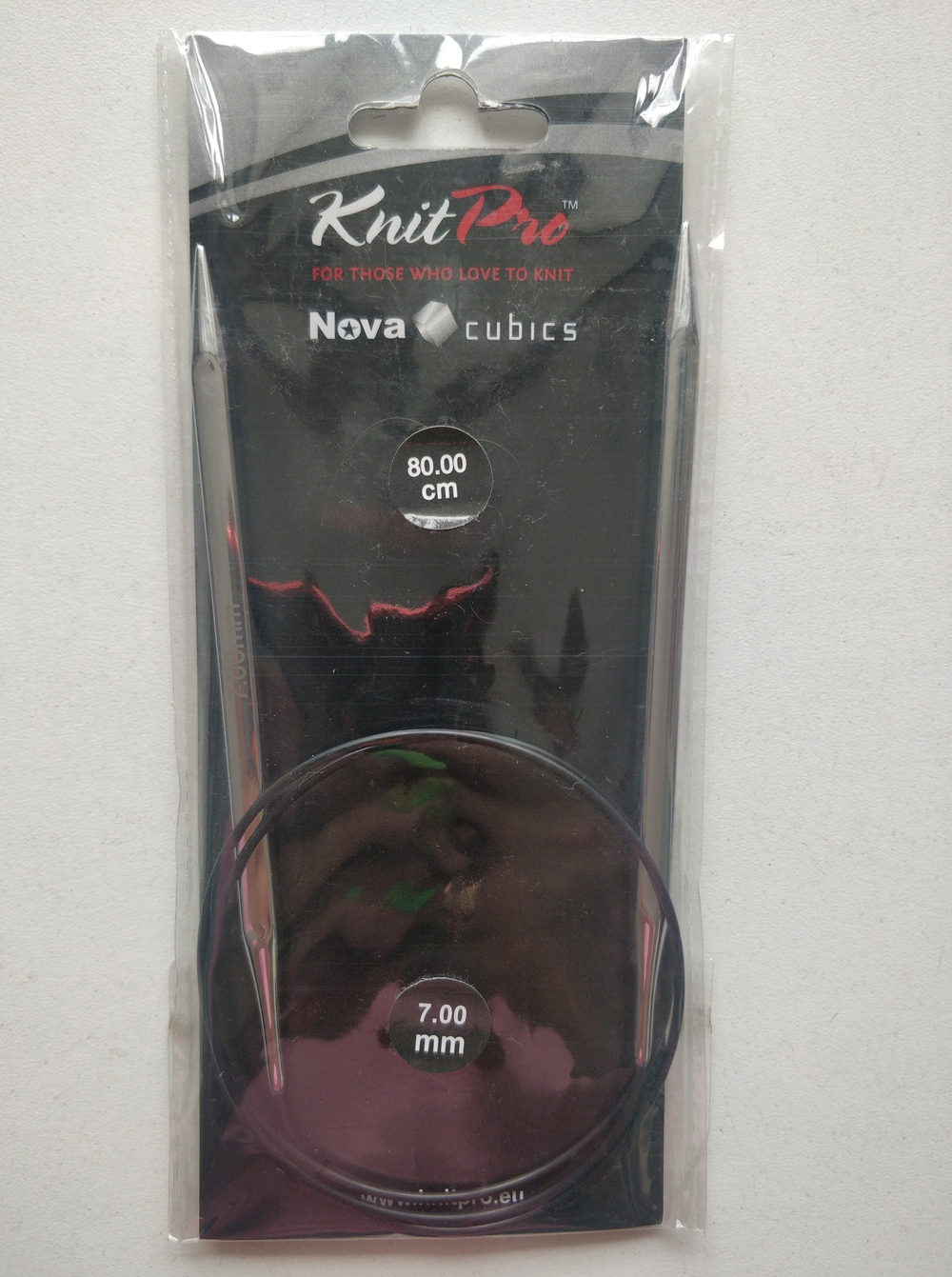 Спицы круговые Knit Pro Nova Cubics 80см - 7мм