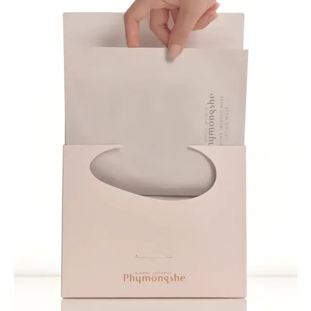 Маска-скульптор для контурной подтяжки лица Caviar Infused Rose Lifting Mask