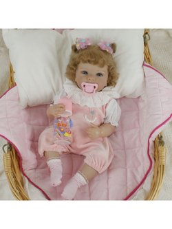 Кукла Реборн виниловая LifeReborn 45см (LR-027)