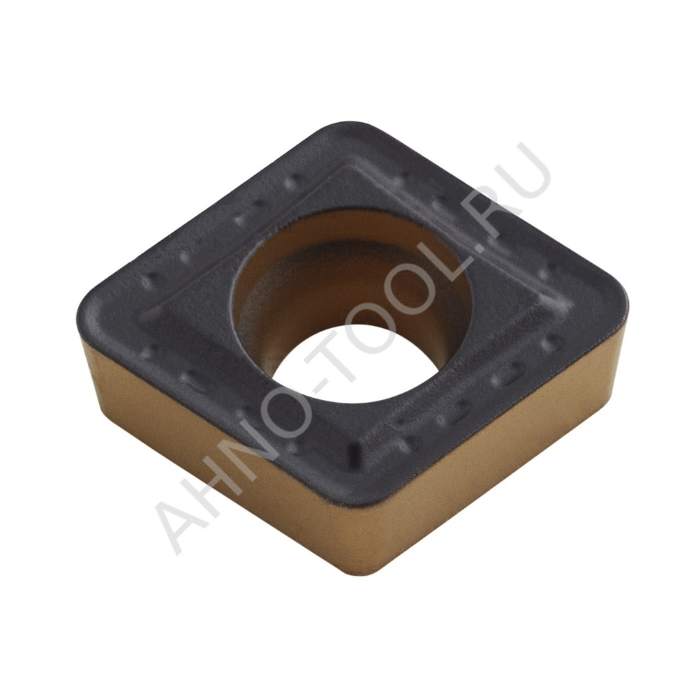 Пластина твердосплавная ISO CCMT060208-PMA ACP20E AHNO по стали, получистовая