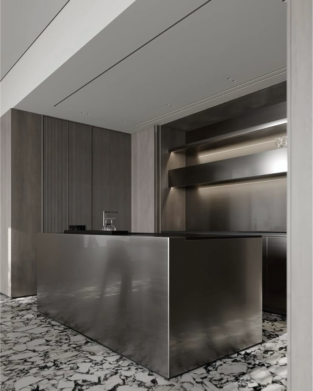 Бамбуковая панель 95 A Legal Silver High