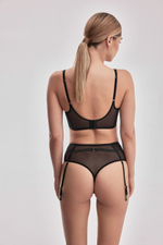 Бюстгальтер Sono из сетки (Размер: 65F) (Цвет: черный)