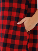 Туника коричневая с капюшоном и принтом женская с длинным рукавом большие размеры для пляжа хлопковая спортивная удлиненная нарядная летняя домашняя