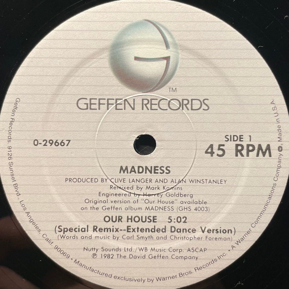 Madness ‎– Our House (США 1983г.)