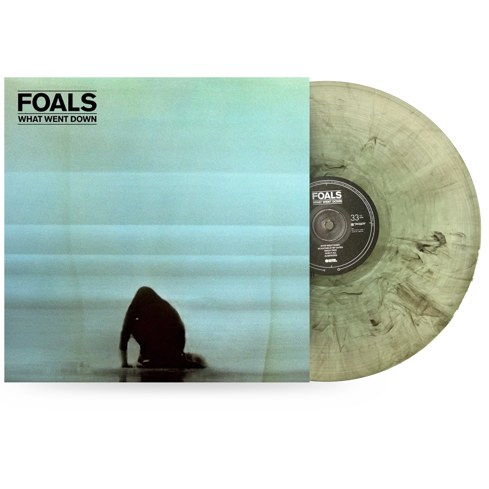 Foals - What Went Down - 10th Anniversary Edition - Coke Clear Green / Black Smoke Marbled LP