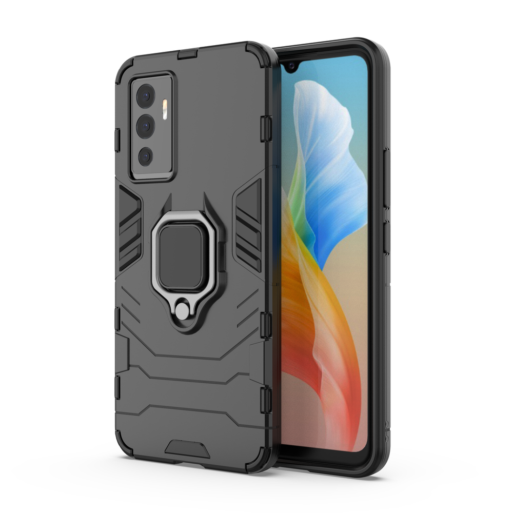 Противоударный чехол с кольцом Panther Case для Vivo V23E