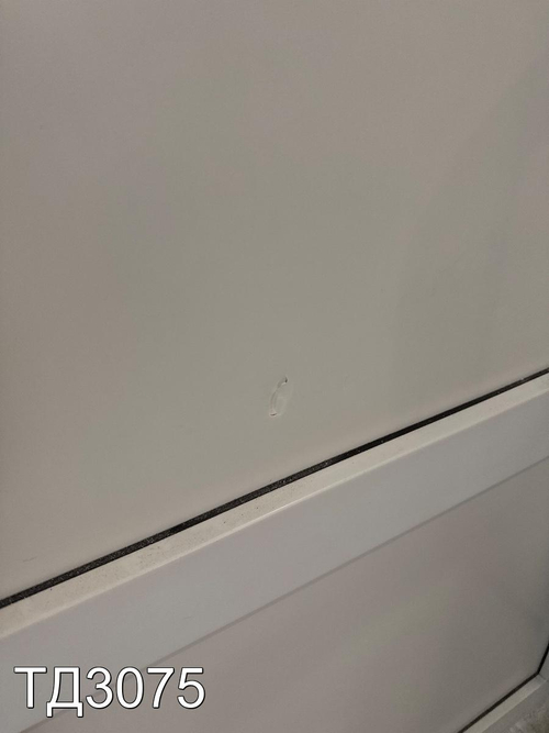 Дверь пластиковая входная Б/У 2040(в) x 860(ш)