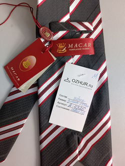 Галстук Macar шелковый, новый