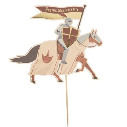 Топпер в торт "Рыцари" 1 шт.