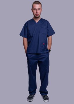 Брюки мужские MedicLine т.синий