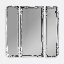 Настенный декор Brano Отражение 13, 120х120 см, полированная сталь