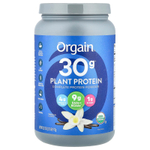 Orgain, Полноценный растительный протеиновый порошок, ваниль, 912 г (2,01 фунта)