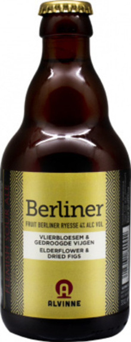 Пиво Альвин Берлинер Элдефлоувер Фиг / Alvinne Berliner Elderflower Fig 0.33л - 1шт
