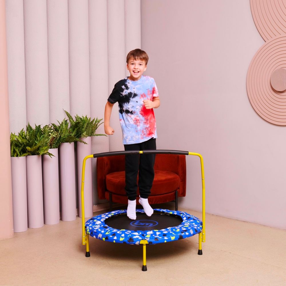 Батут с поручнем DFC BOUNCE MASTER 36&amp;quot; Dino