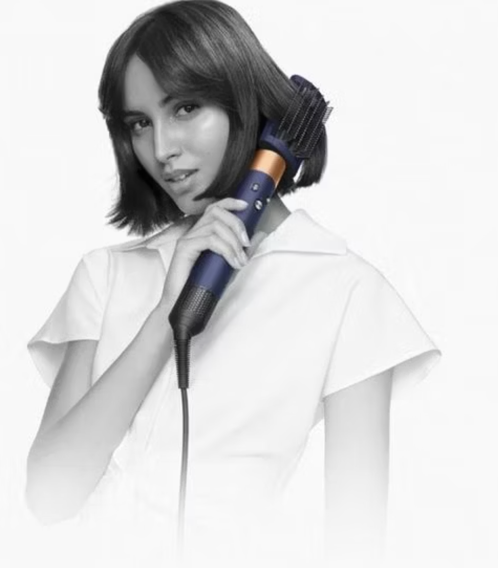 Стайлер Dyson HS-05 Original в подарочном наборе Airwap Complete Long, Blue/Copper (Синий/Медный)