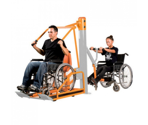 Тяга на платформе и сгибание ног